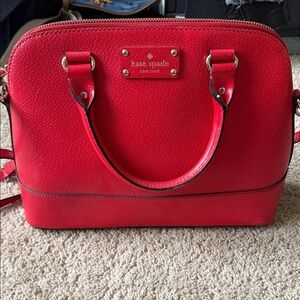 Kate Spade Cherry Red Satchel